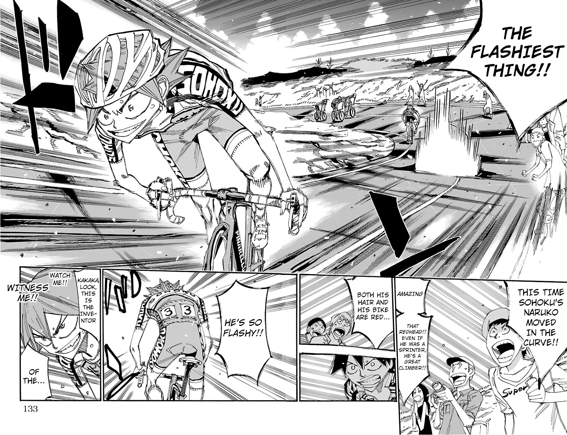 Yowamushi Pedal Chapter 482 page 14 - Chapter 482: Sohoku's Miracle
