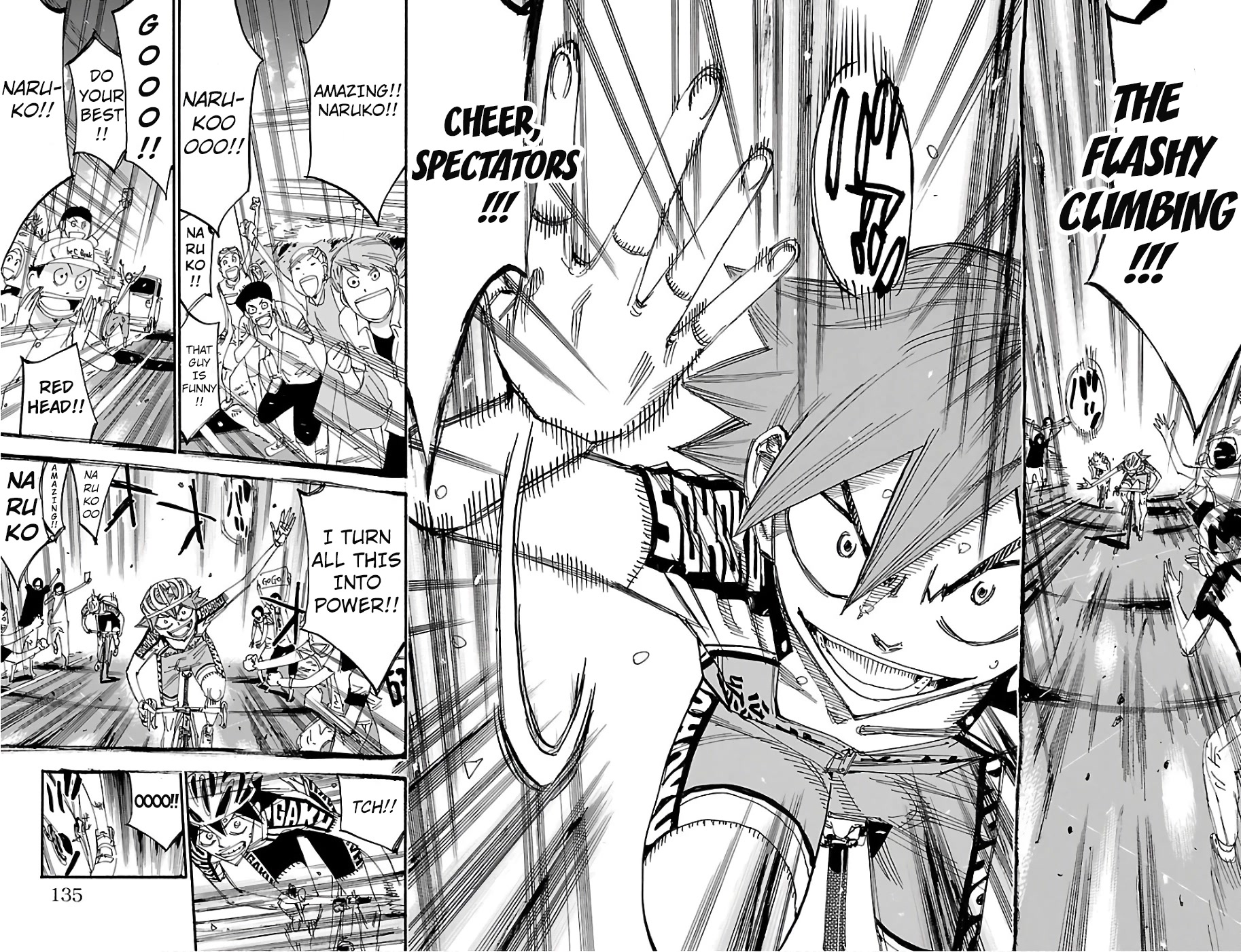 Yowamushi Pedal Chapter 482 page 15 - Chapter 482: Sohoku's Miracle