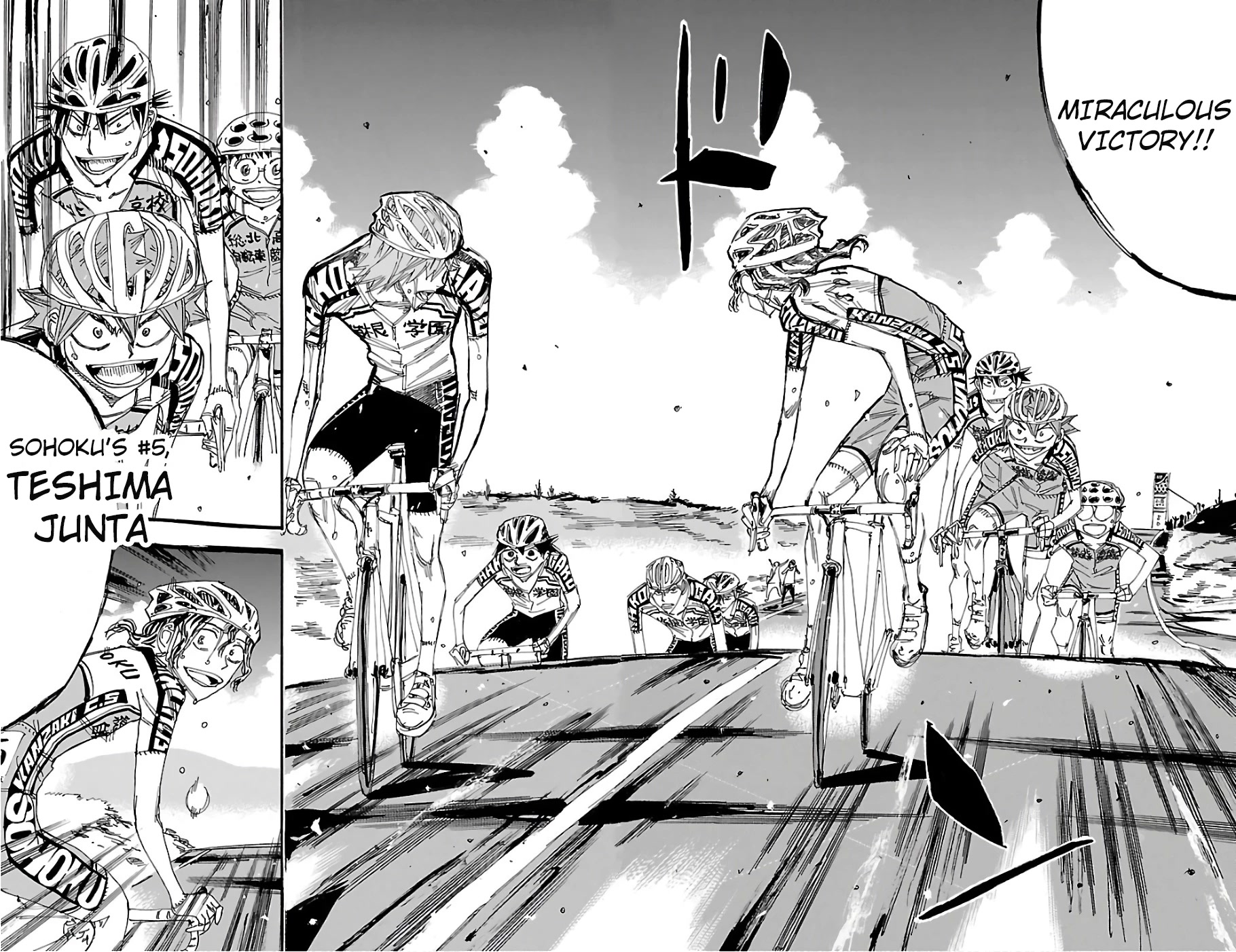 Yowamushi Pedal Chapter 482 page 18 - Chapter 482: Sohoku's Miracle