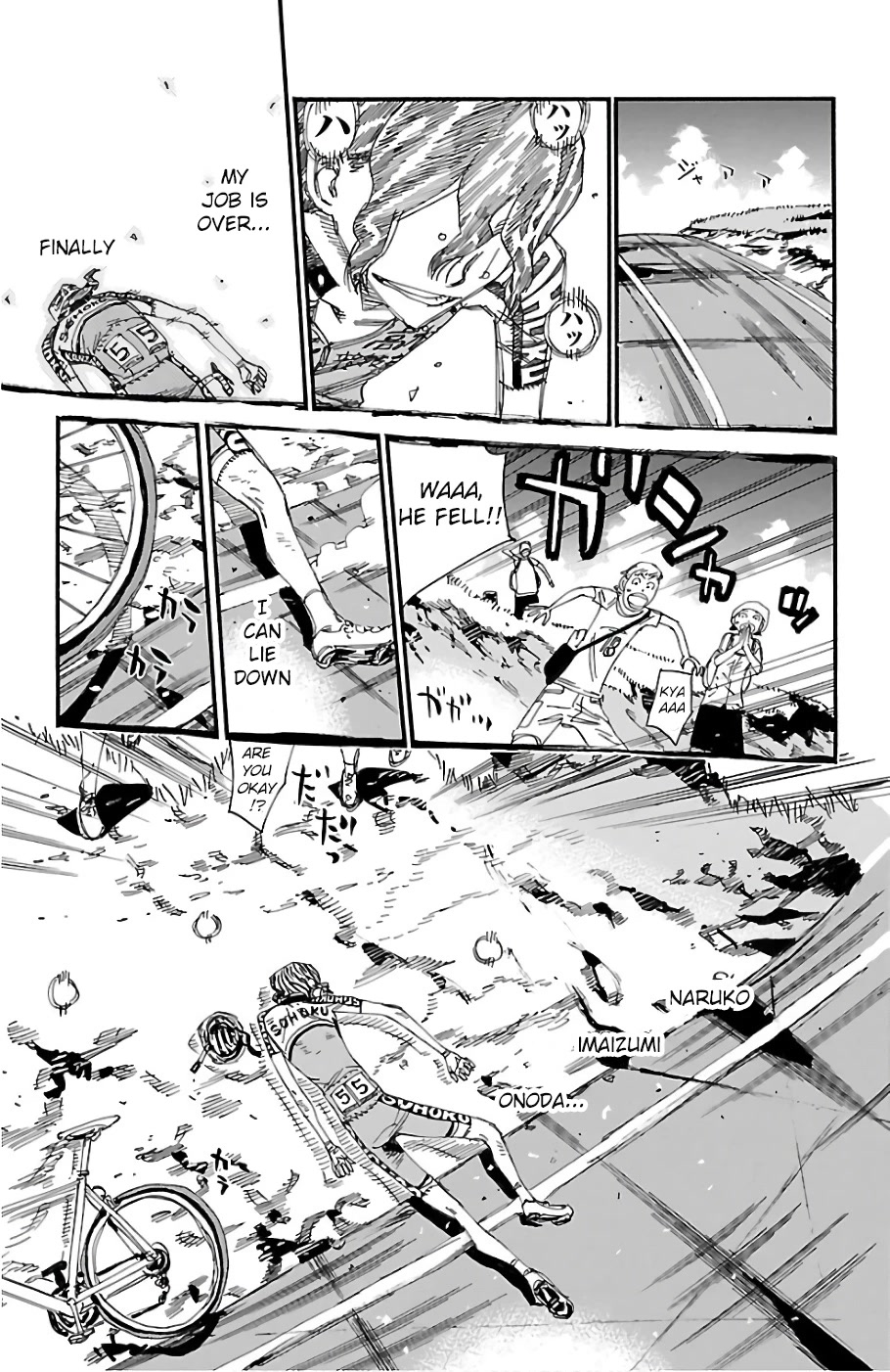 Yowamushi Pedal Chapter 482 page 22 - Chapter 482: Sohoku's Miracle