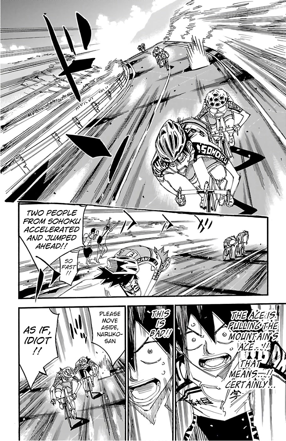 Yowamushi Pedal Chapter 483 page 11 - Chapter 483: Start Moving!!