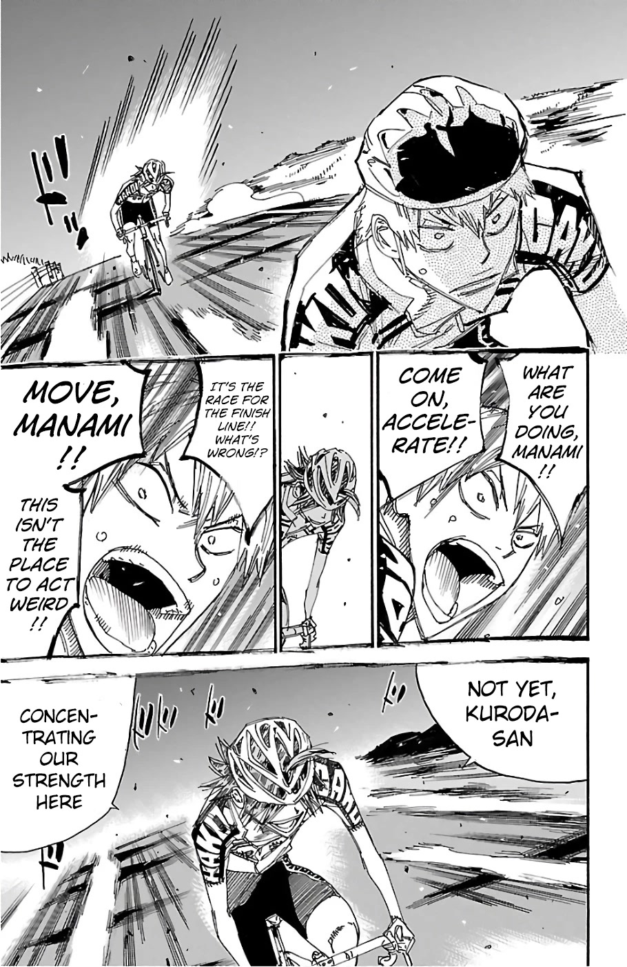 Yowamushi Pedal Chapter 483 page 14 - Chapter 483: Start Moving!!