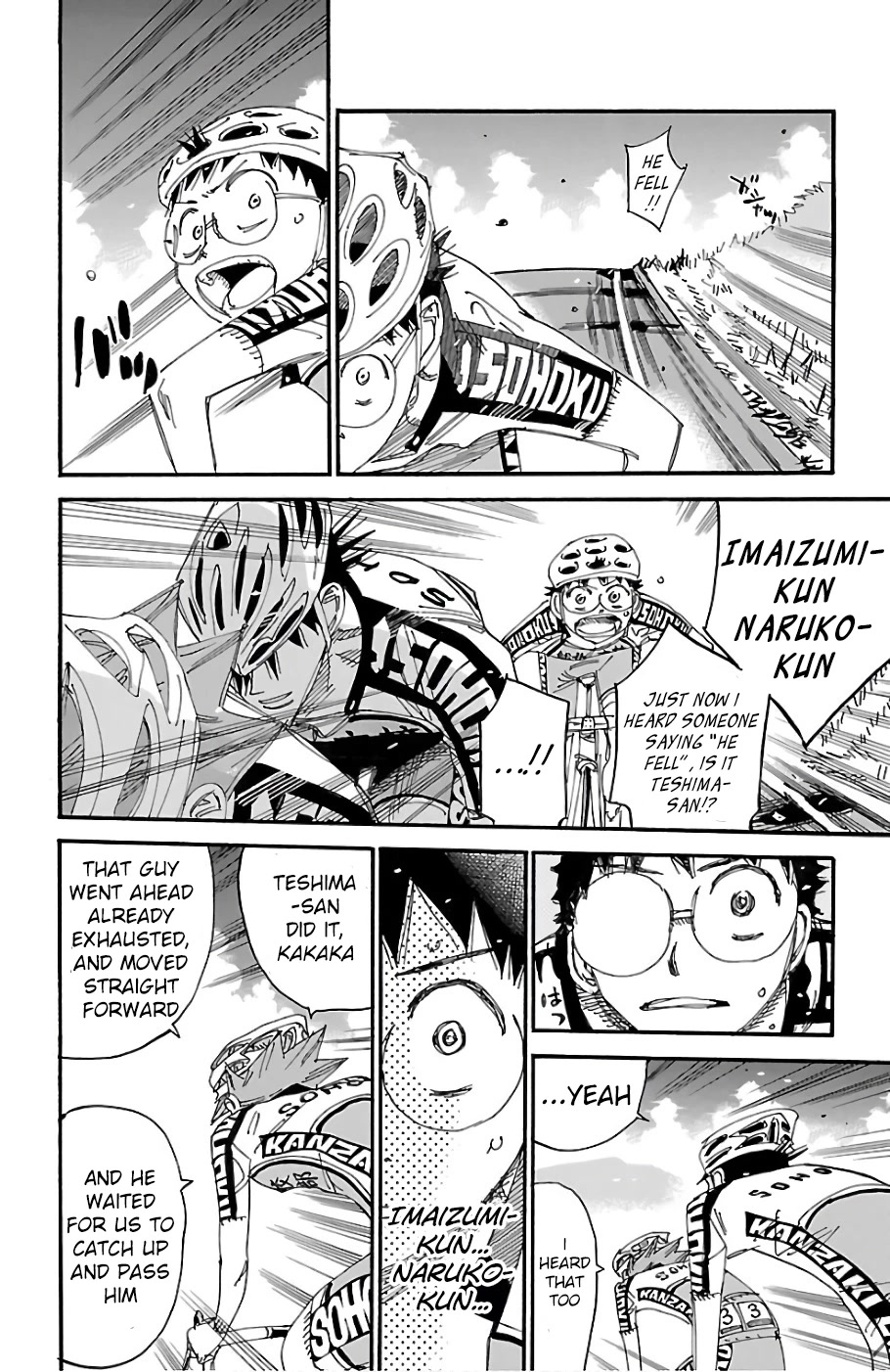 Yowamushi Pedal Chapter 483 page 2 - Chapter 483: Start Moving!!