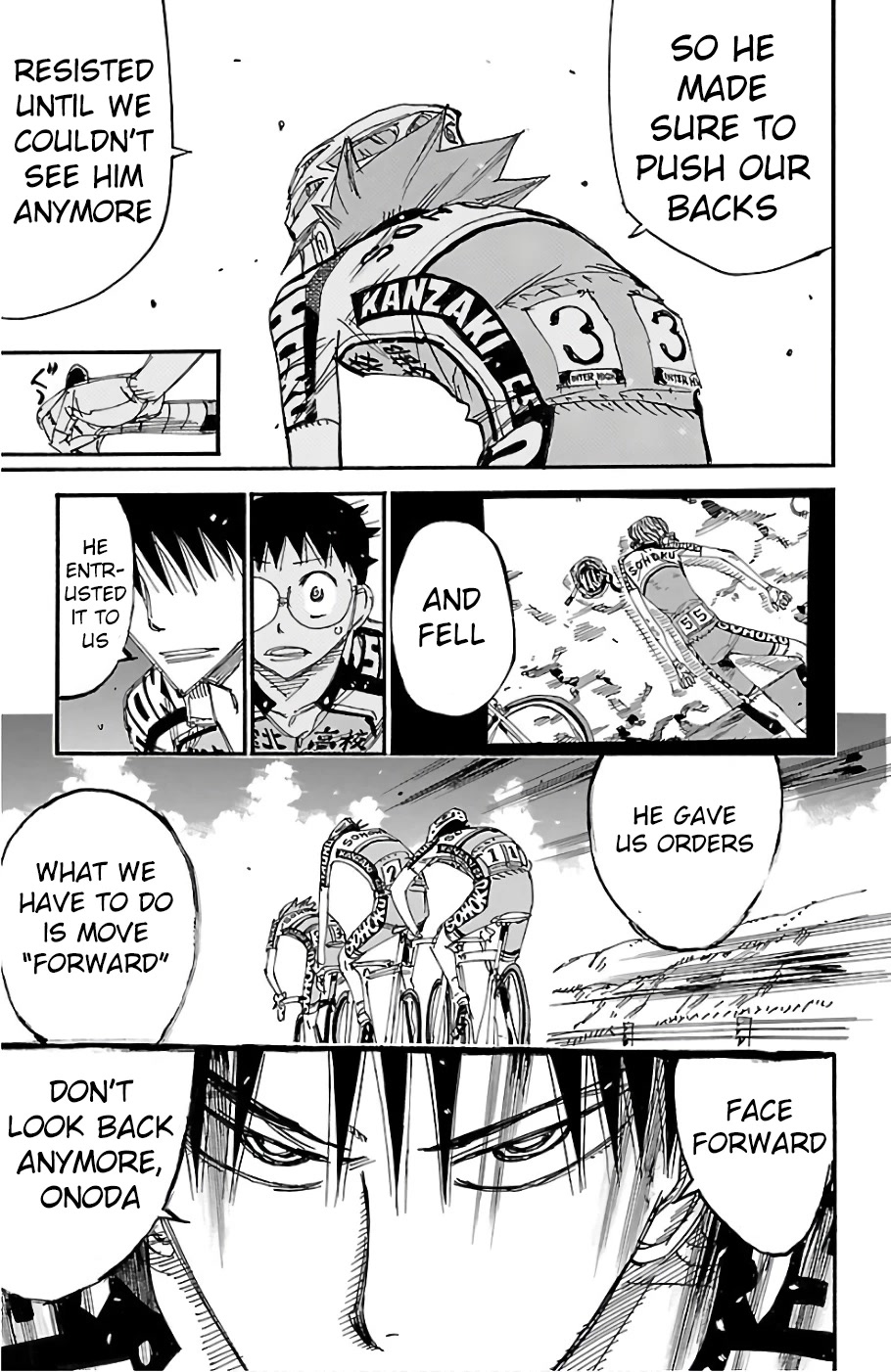 Yowamushi Pedal Chapter 483 page 3 - Chapter 483: Start Moving!!