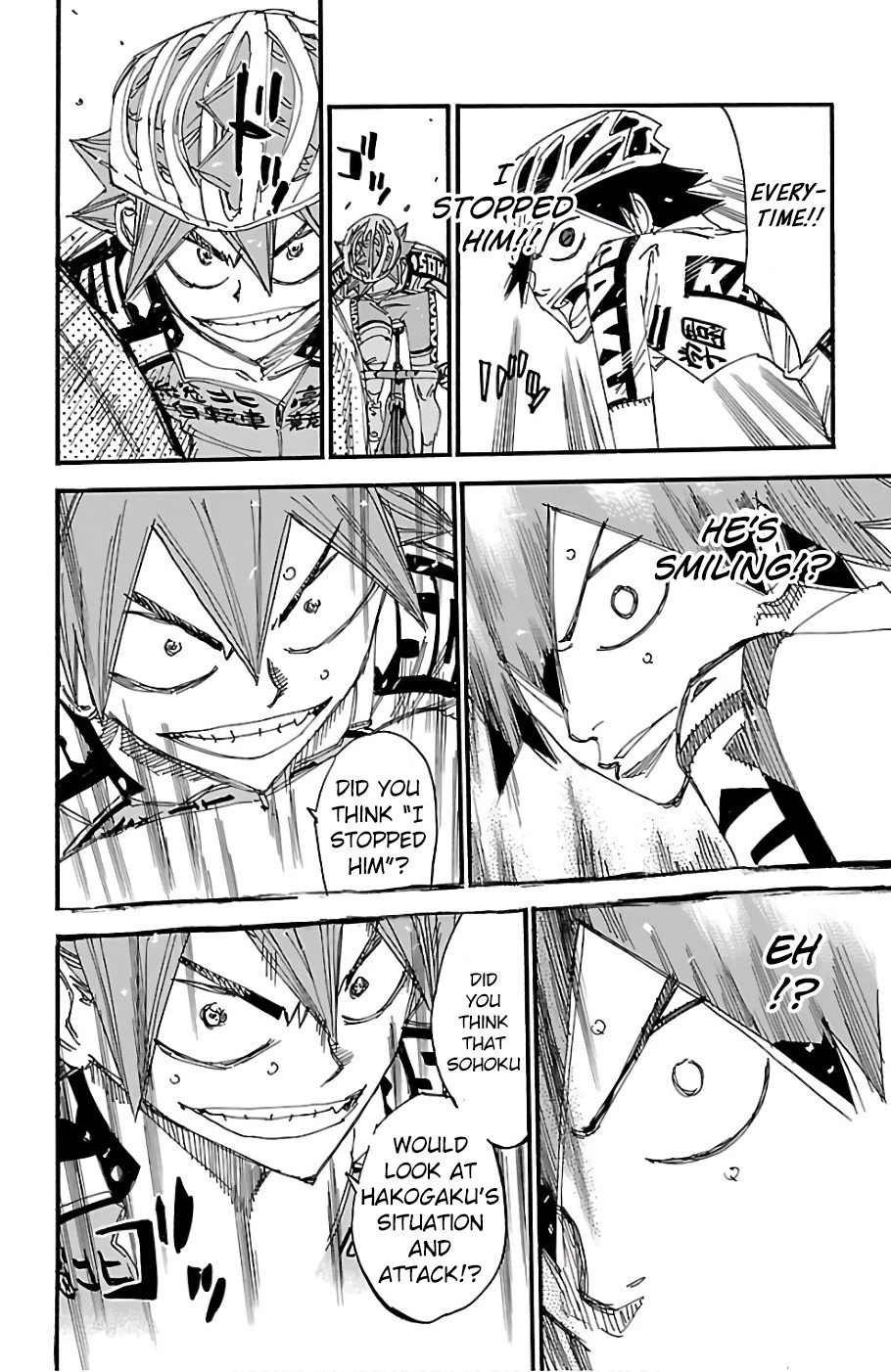Yowamushi Pedal Chapter 483 page 7 - Chapter 483: Start Moving!!