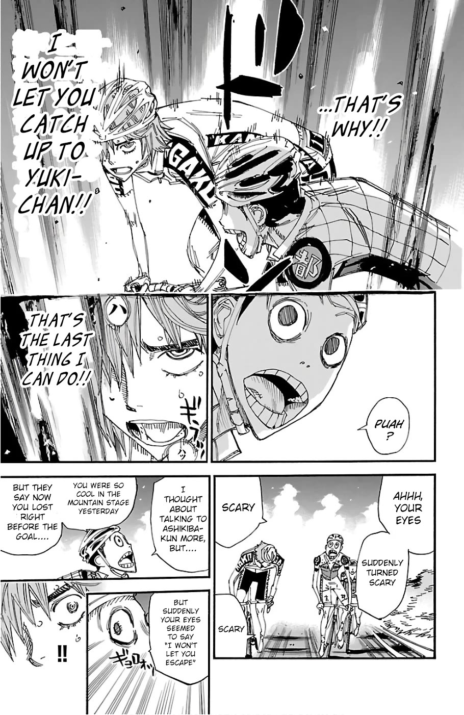 Yowamushi Pedal Chapter 484 page 11 - Chapter 484: Attack!!