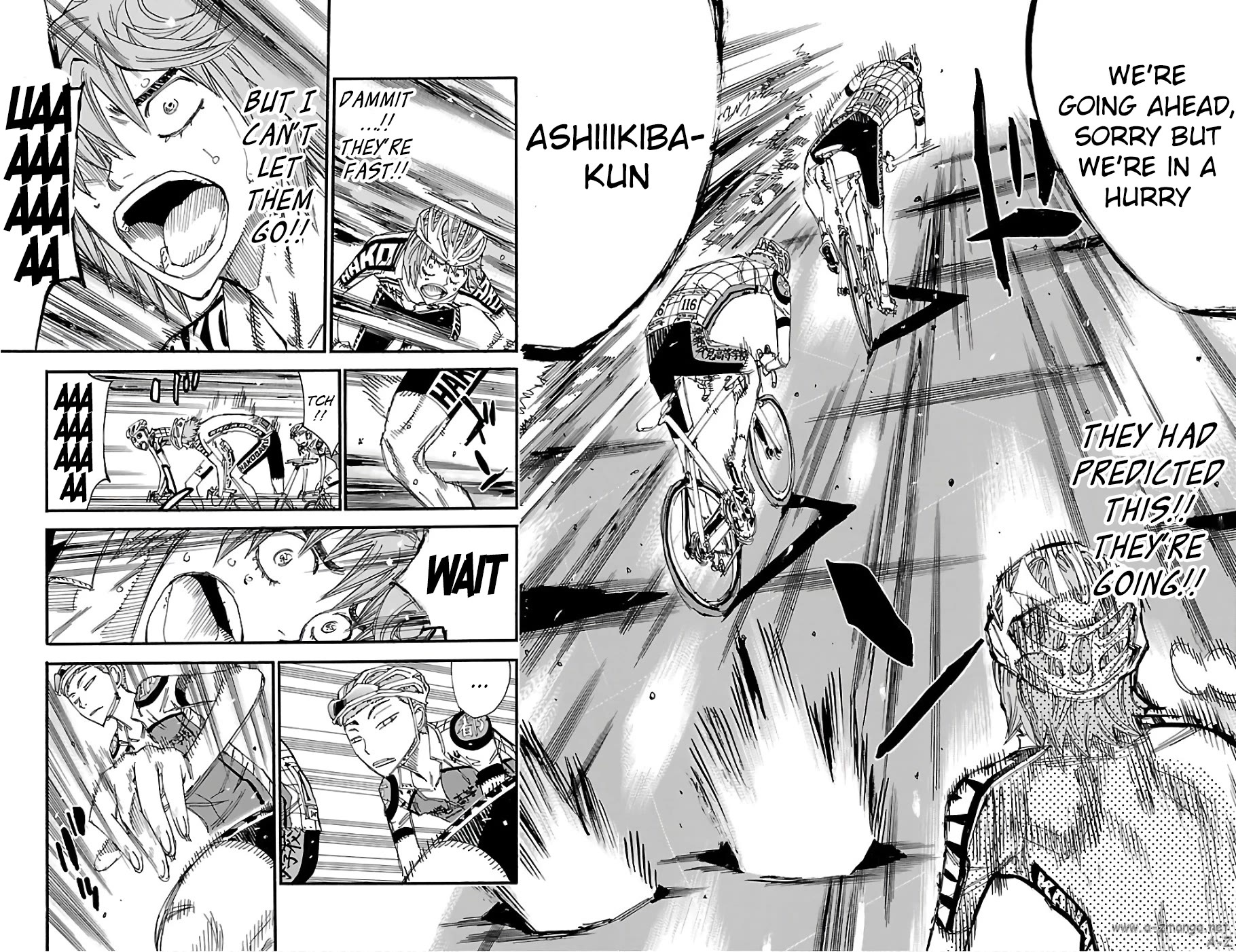 Yowamushi Pedal Chapter 484 page 12 - Chapter 484: Attack!!