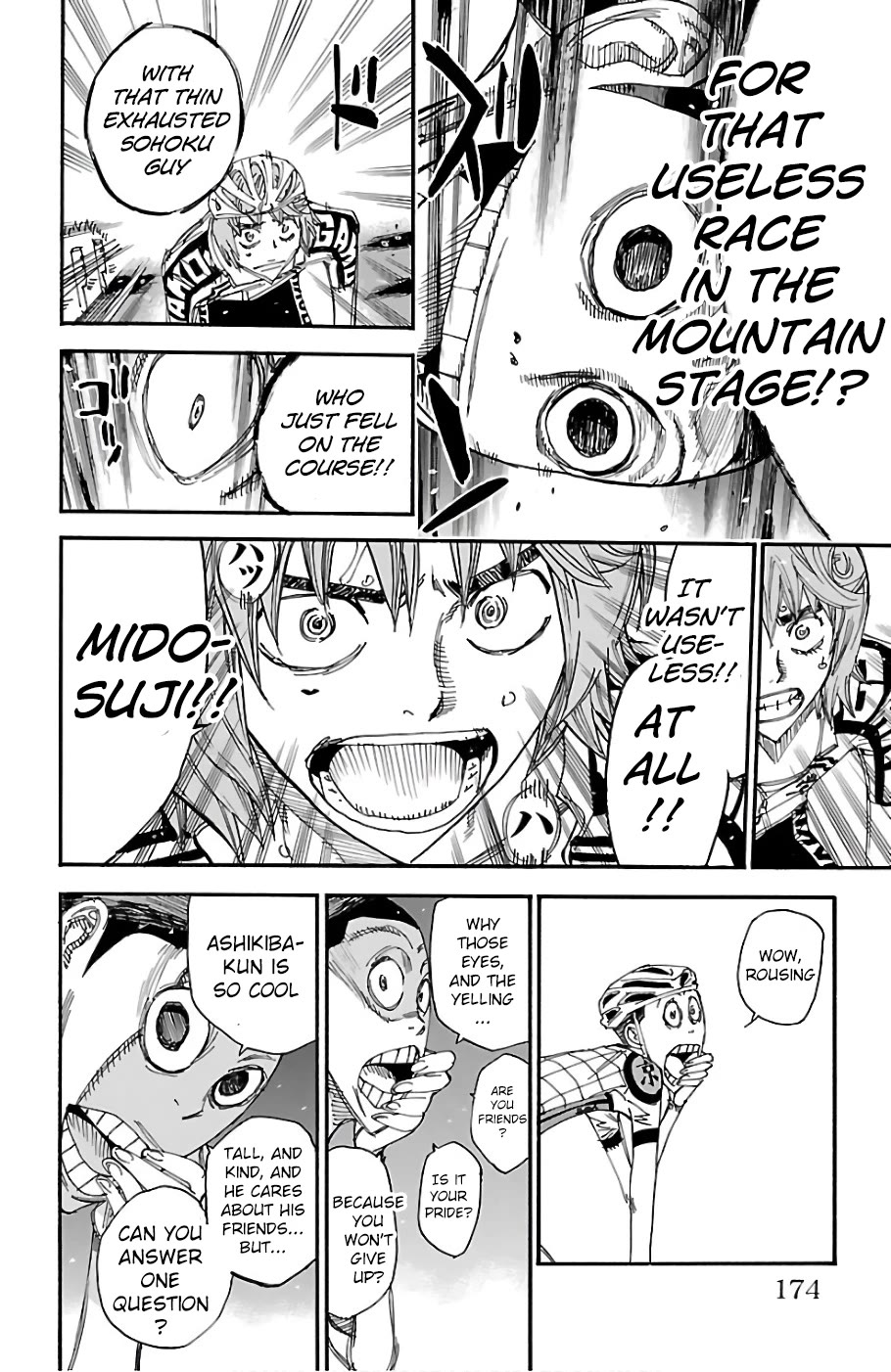 Yowamushi Pedal Chapter 484 page 8 - Chapter 484: Attack!!