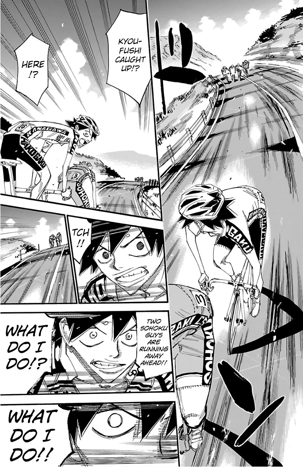 Yowamushi Pedal Chapter 485 page 11 - Chapter 485: The Last 8 People