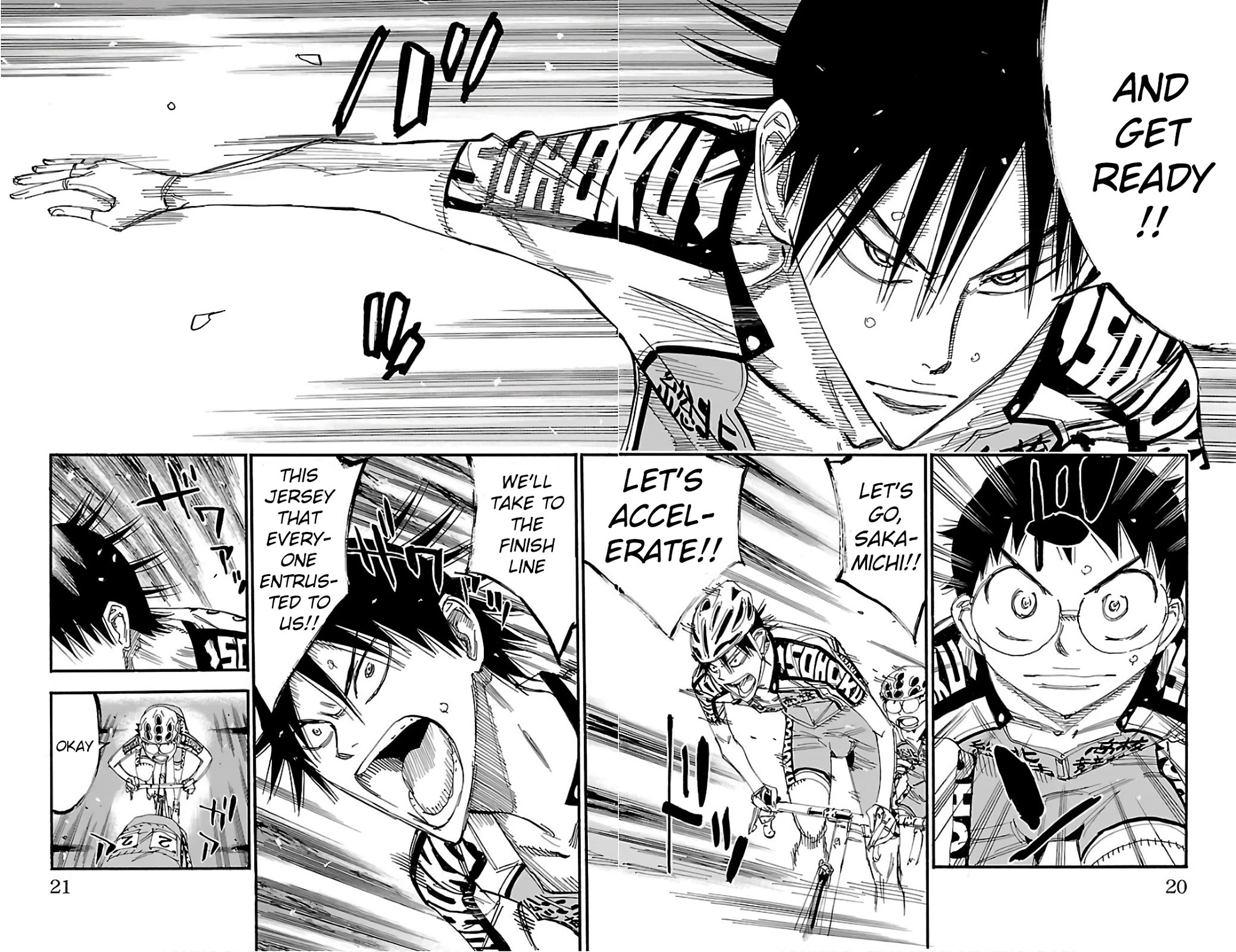 Yowamushi Pedal Chapter 485 page 13 - Chapter 485: The Last 8 People