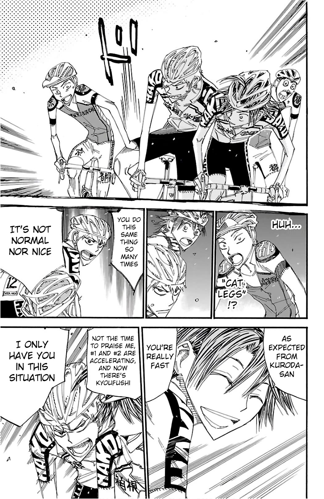Yowamushi Pedal Chapter 485 page 15 - Chapter 485: The Last 8 People