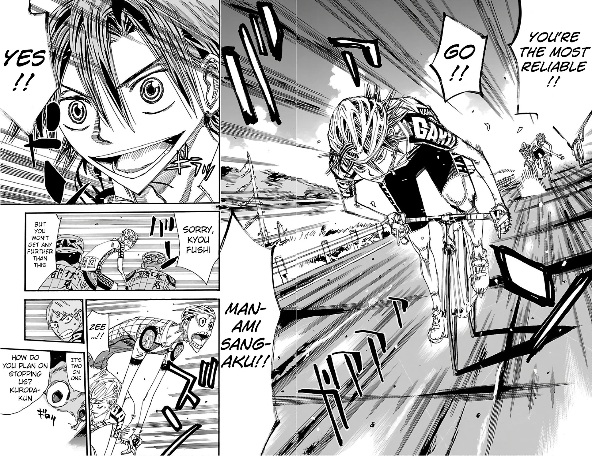 Yowamushi Pedal Chapter 485 page 18 - Chapter 485: The Last 8 People