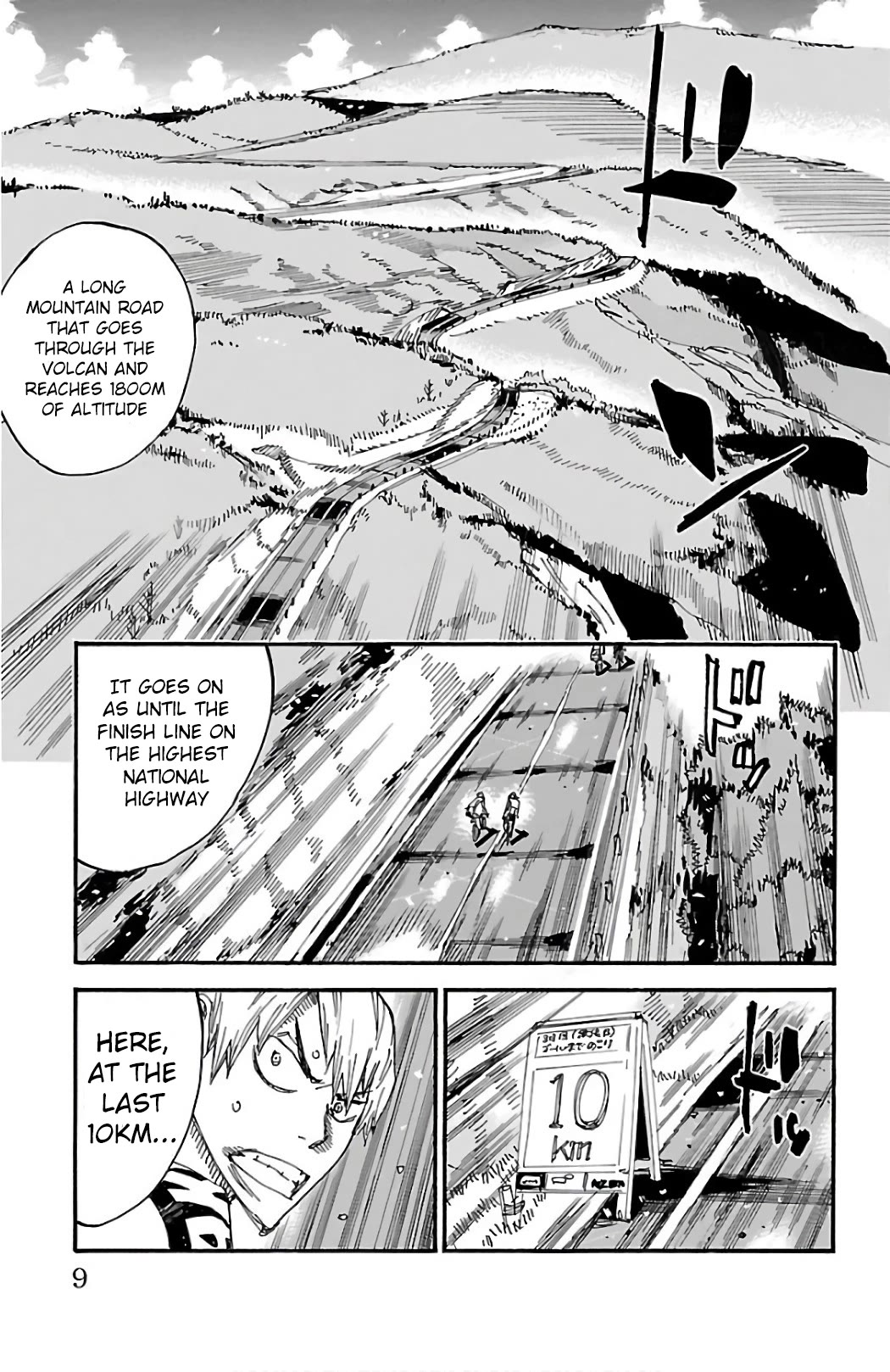 Yowamushi Pedal Chapter 485 page 4 - Chapter 485: The Last 8 People