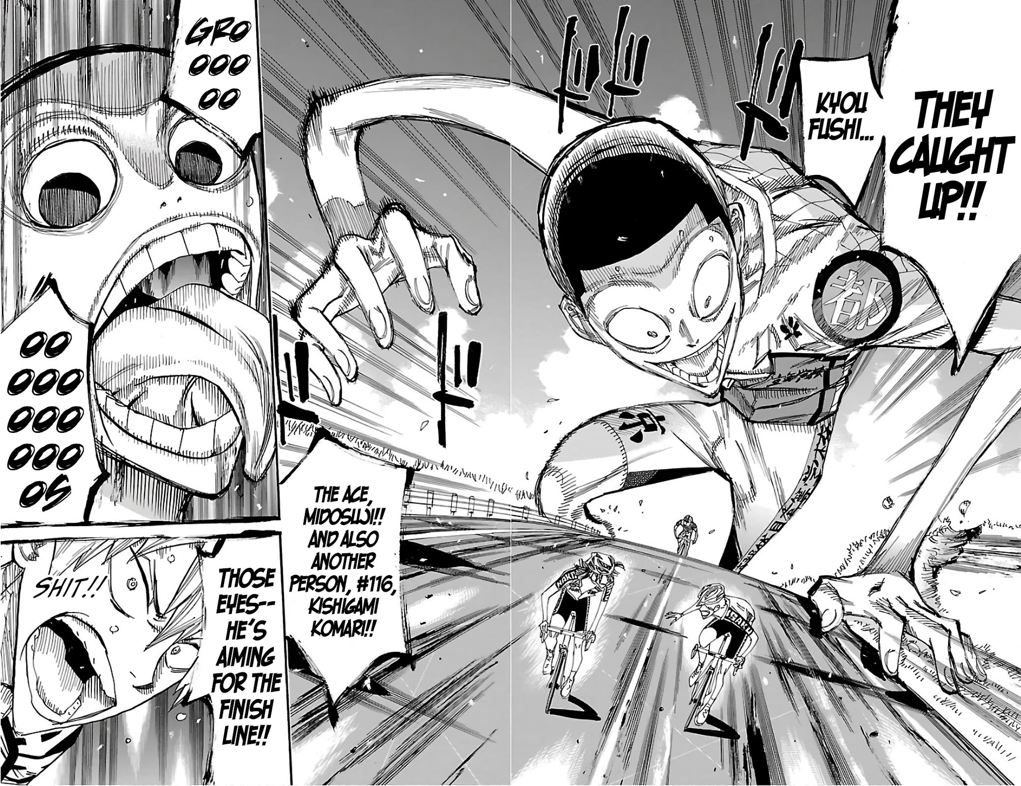 Yowamushi Pedal Chapter 485 page 5 - Chapter 485: The Last 8 People