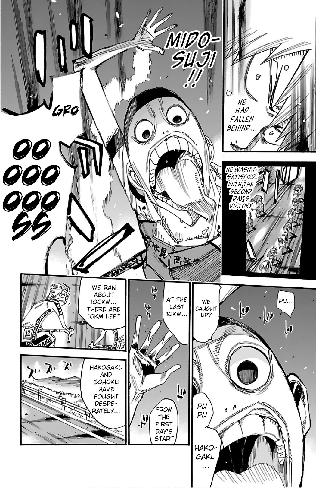 Yowamushi Pedal Chapter 485 page 6 - Chapter 485: The Last 8 People