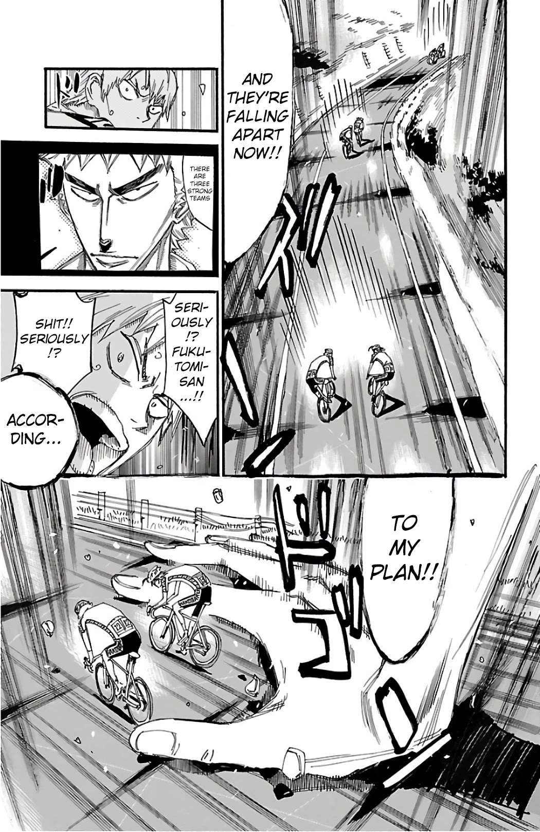 Yowamushi Pedal Chapter 485 page 7 - Chapter 485: The Last 8 People