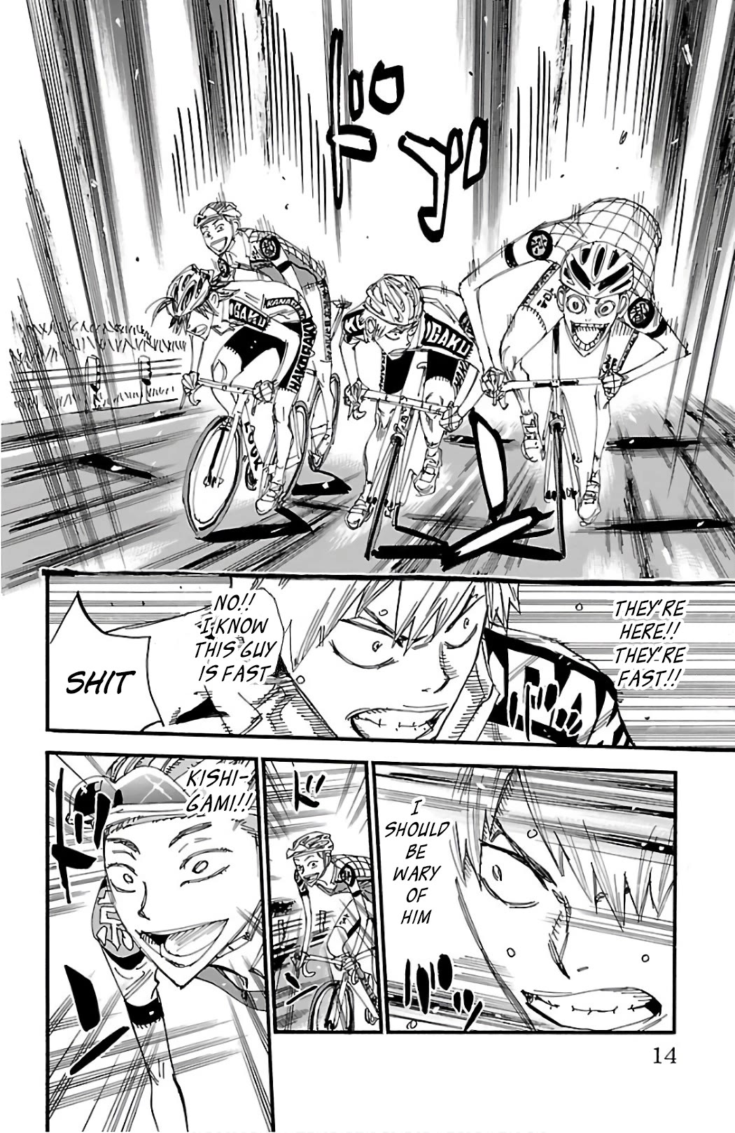 Yowamushi Pedal Chapter 485 page 8 - Chapter 485: The Last 8 People