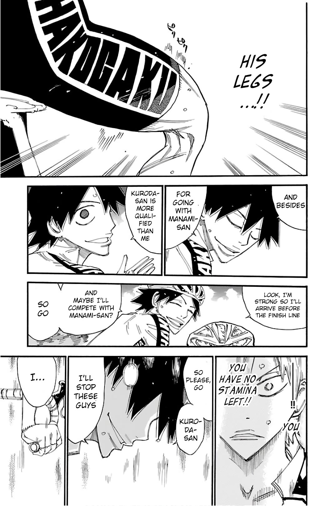 Yowamushi Pedal Chapter 486 page 11 - Chapter 486: Shinkai Yuuto's Resolution
