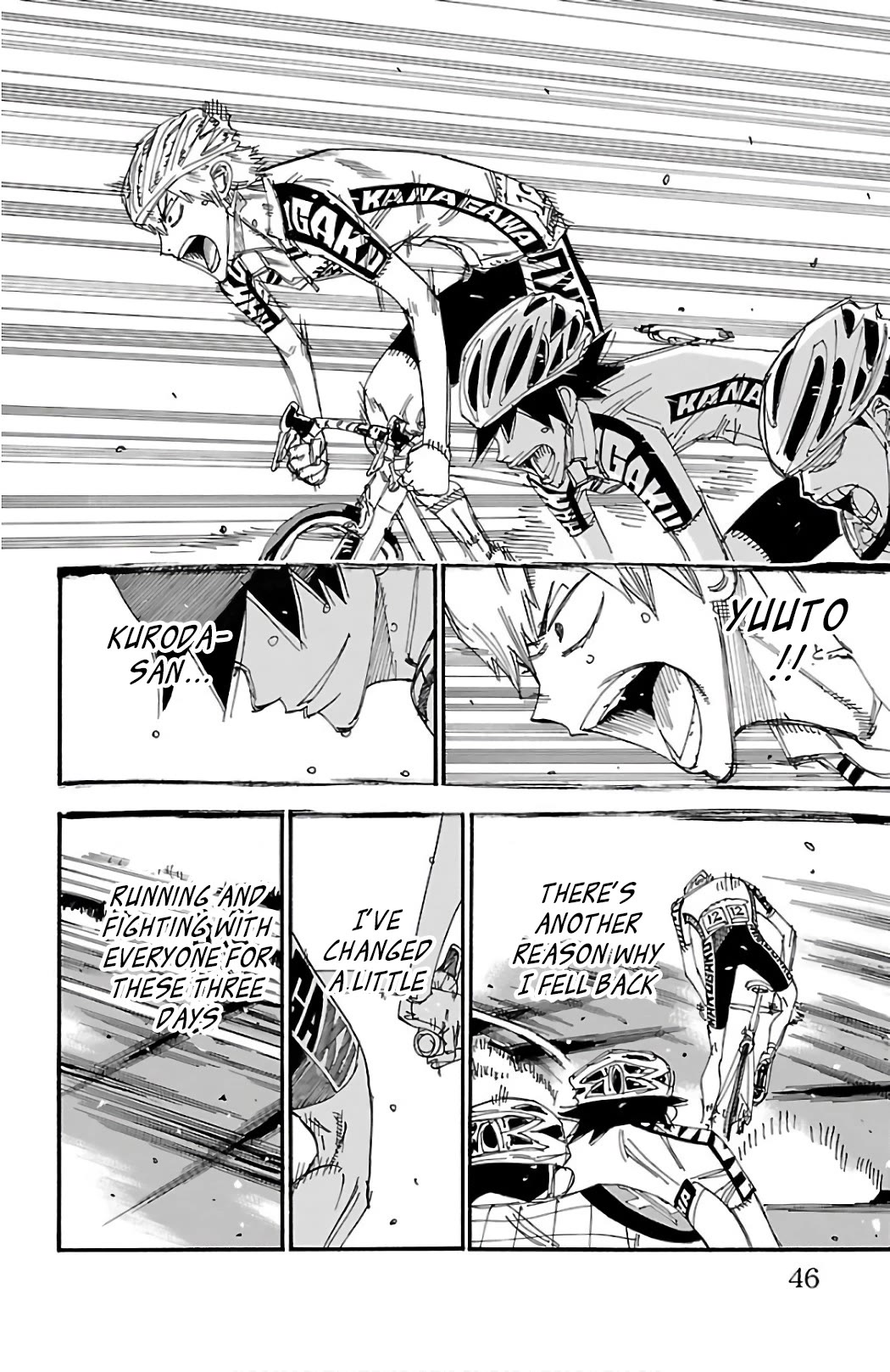 Yowamushi Pedal Chapter 486 page 14 - Chapter 486: Shinkai Yuuto's Resolution
