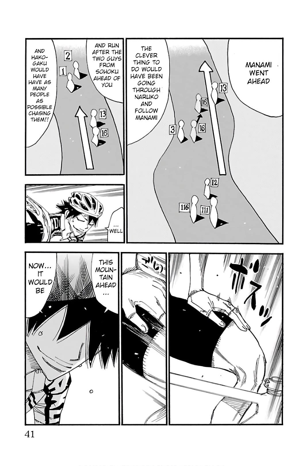 Yowamushi Pedal Chapter 486 page 9 - Chapter 486: Shinkai Yuuto's Resolution