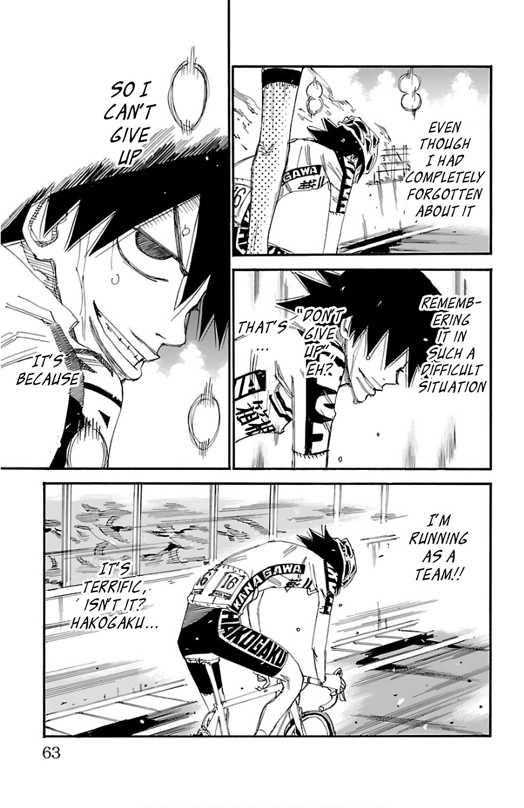 Yowamushi Pedal Chapter 487 page 11 - Chapter 487: Adversity