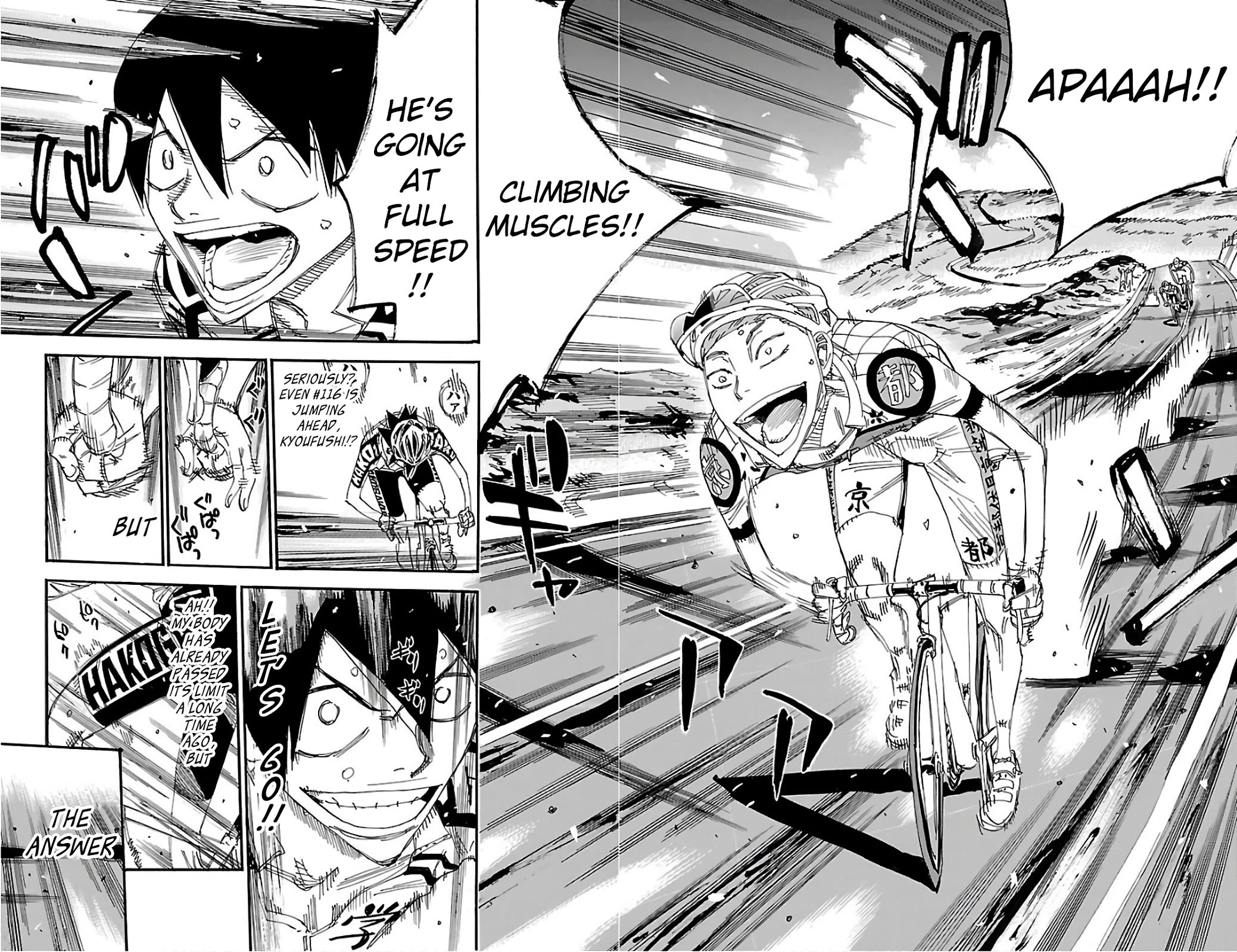 Yowamushi Pedal Chapter 487 page 14 - Chapter 487: Adversity
