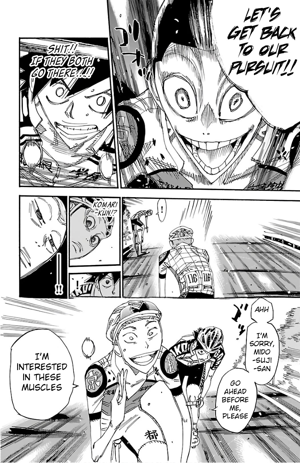 Yowamushi Pedal Chapter 487 page 17 - Chapter 487: Adversity
