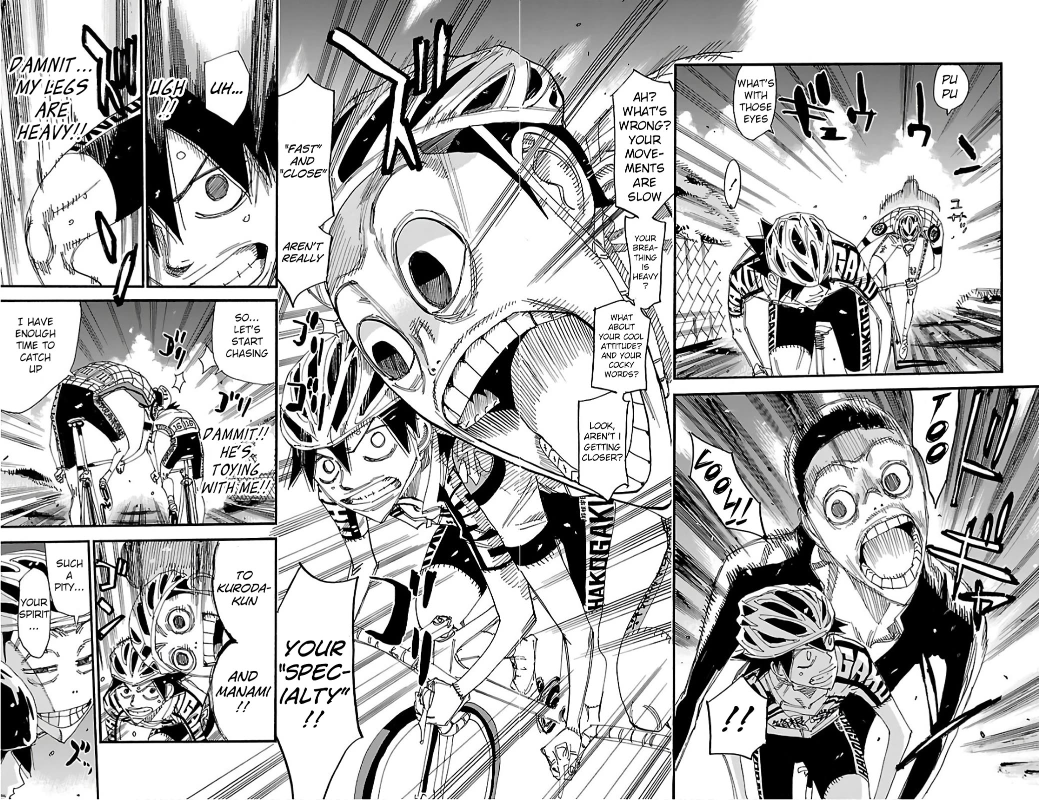 Yowamushi Pedal Chapter 487 page 2 - Chapter 487: Adversity
