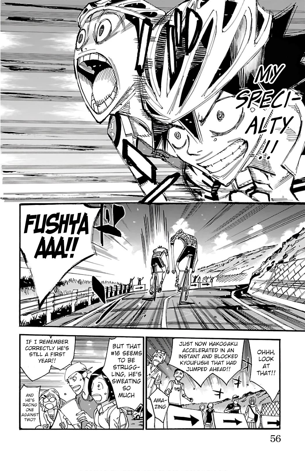 Yowamushi Pedal Chapter 487 page 4 - Chapter 487: Adversity