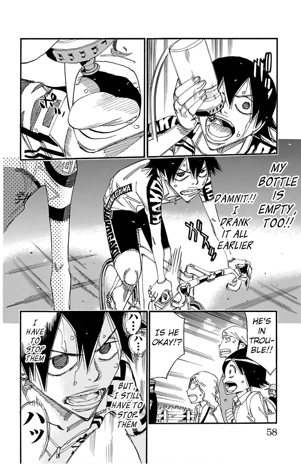 Yowamushi Pedal Chapter 487 page 6 - Chapter 487: Adversity