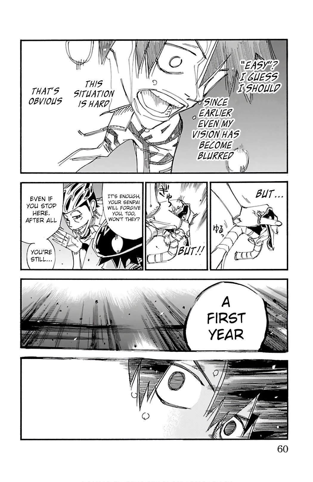 Yowamushi Pedal Chapter 487 page 8 - Chapter 487: Adversity