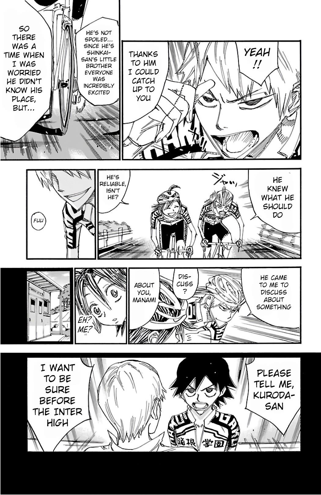 Yowamushi Pedal Chapter 488 page 13 - Chapter 488: The Final Muscles
