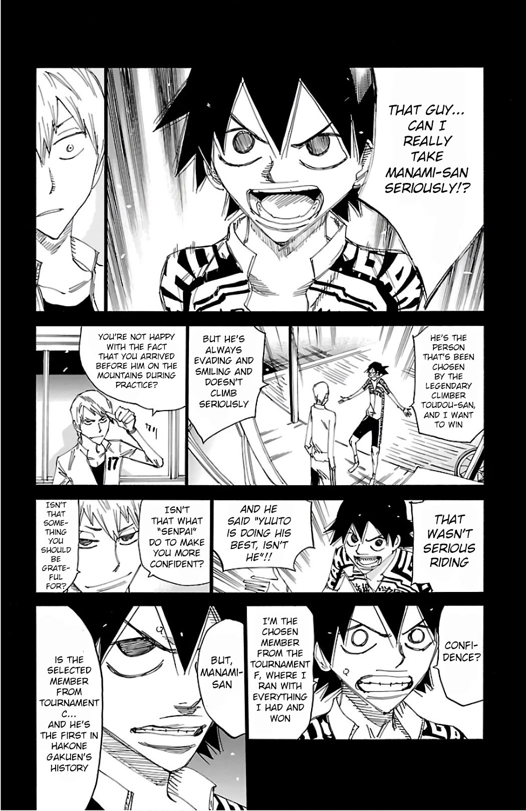 Yowamushi Pedal Chapter 488 page 14 - Chapter 488: The Final Muscles