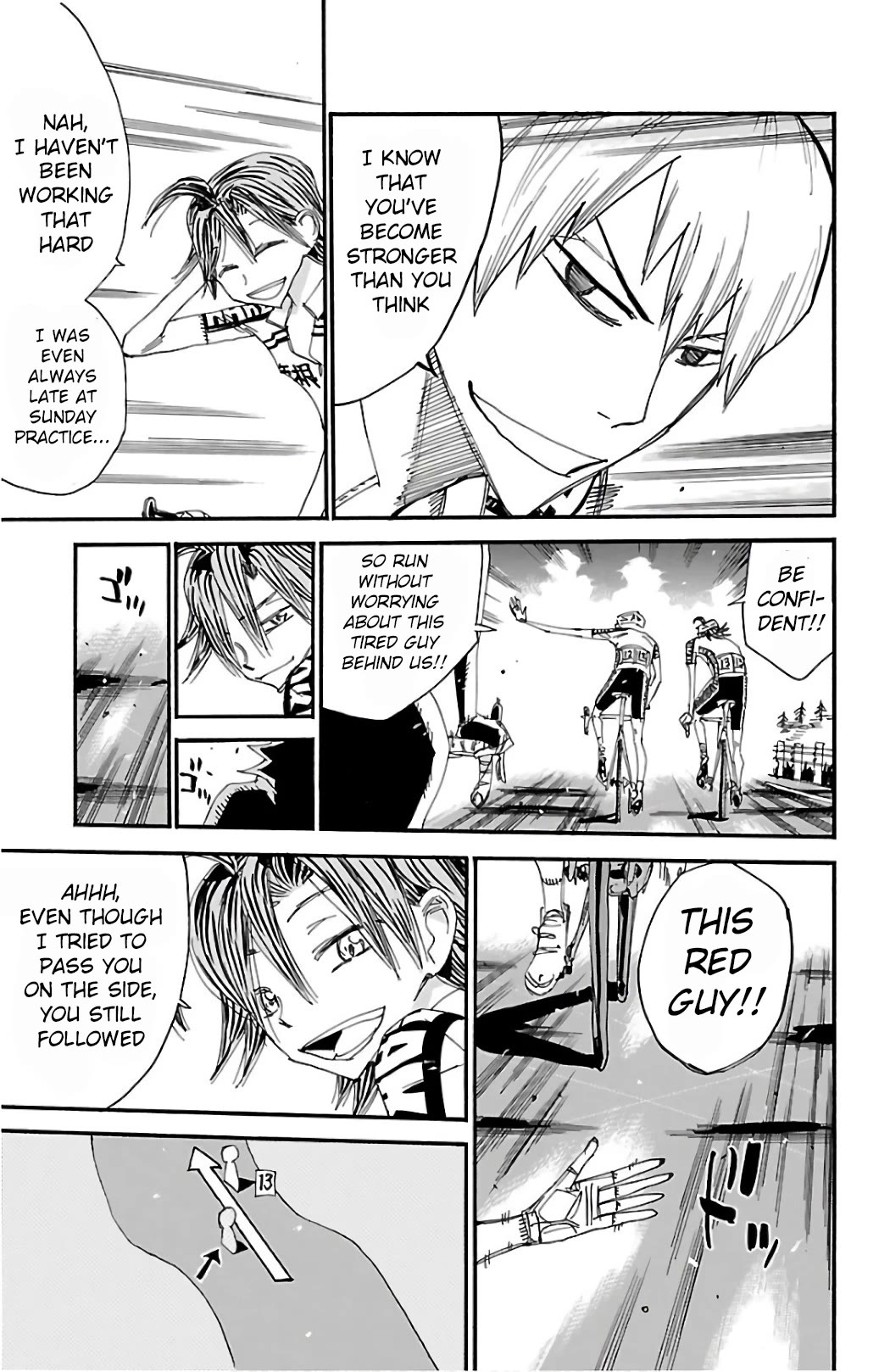 Yowamushi Pedal Chapter 488 page 17 - Chapter 488: The Final Muscles