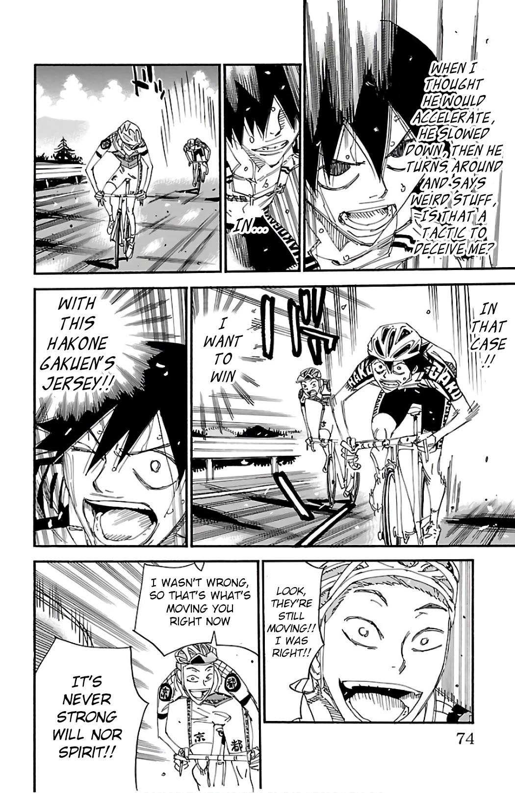 Yowamushi Pedal Chapter 488 page 3 - Chapter 488: The Final Muscles