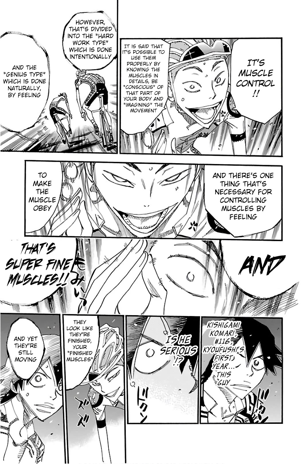 Yowamushi Pedal Chapter 488 page 4 - Chapter 488: The Final Muscles