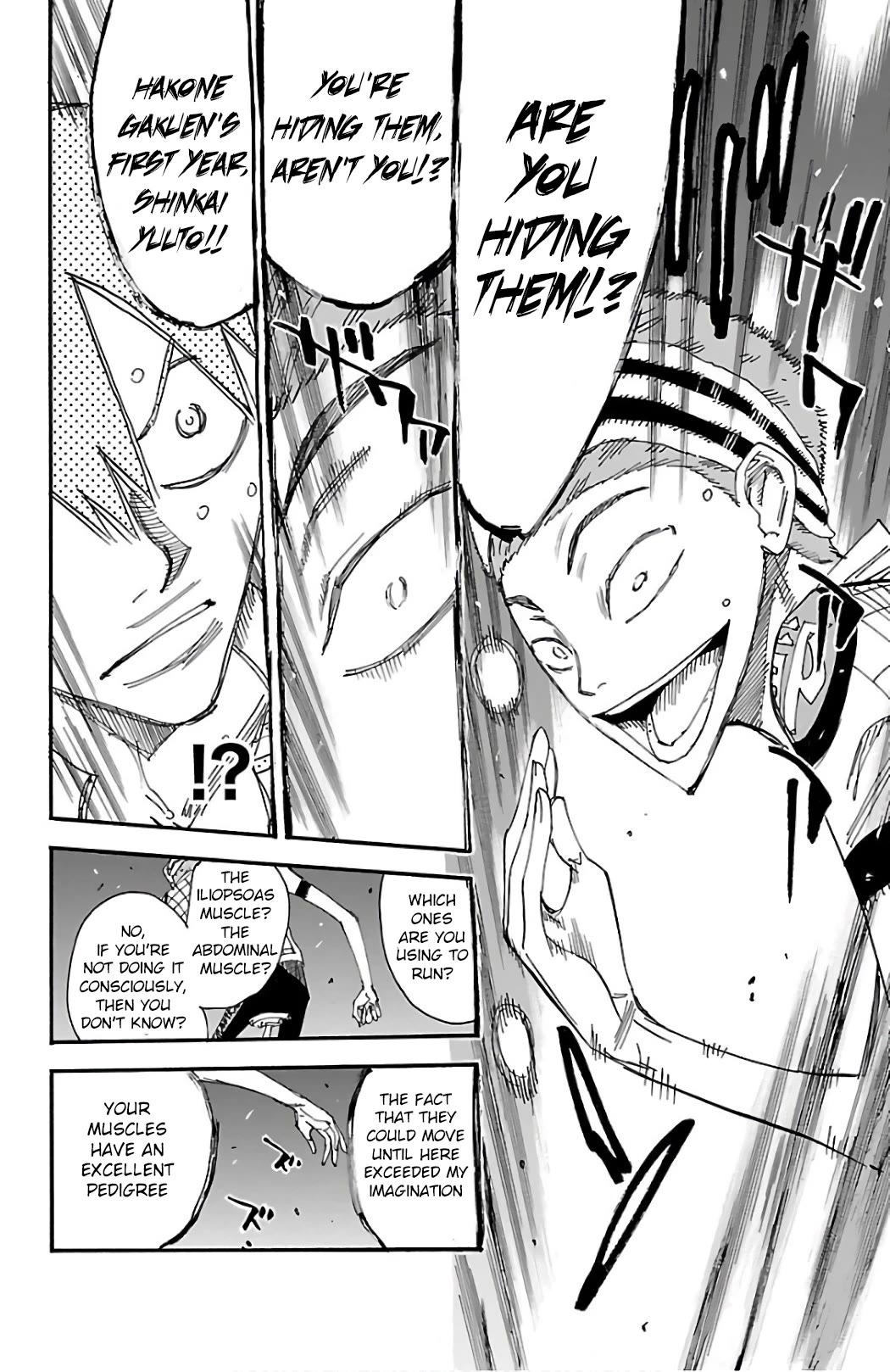 Yowamushi Pedal Chapter 488 page 5 - Chapter 488: The Final Muscles