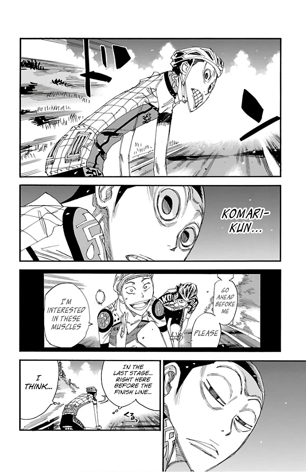 Yowamushi Pedal Chapter 488 page 7 - Chapter 488: The Final Muscles