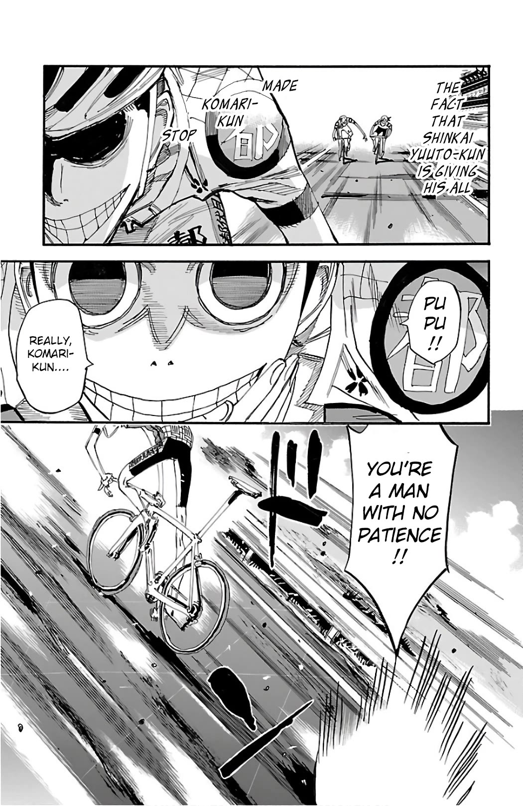 Yowamushi Pedal Chapter 488 page 8 - Chapter 488: The Final Muscles