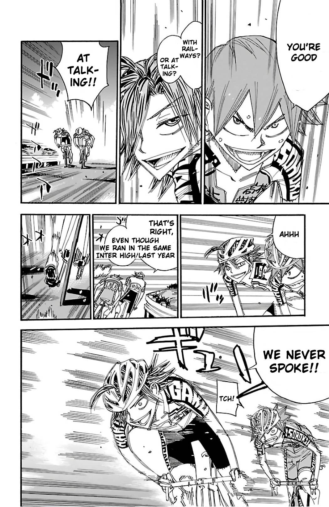 Yowamushi Pedal Chapter 489 page 14 - Chapter 489: Naruko VS Manami