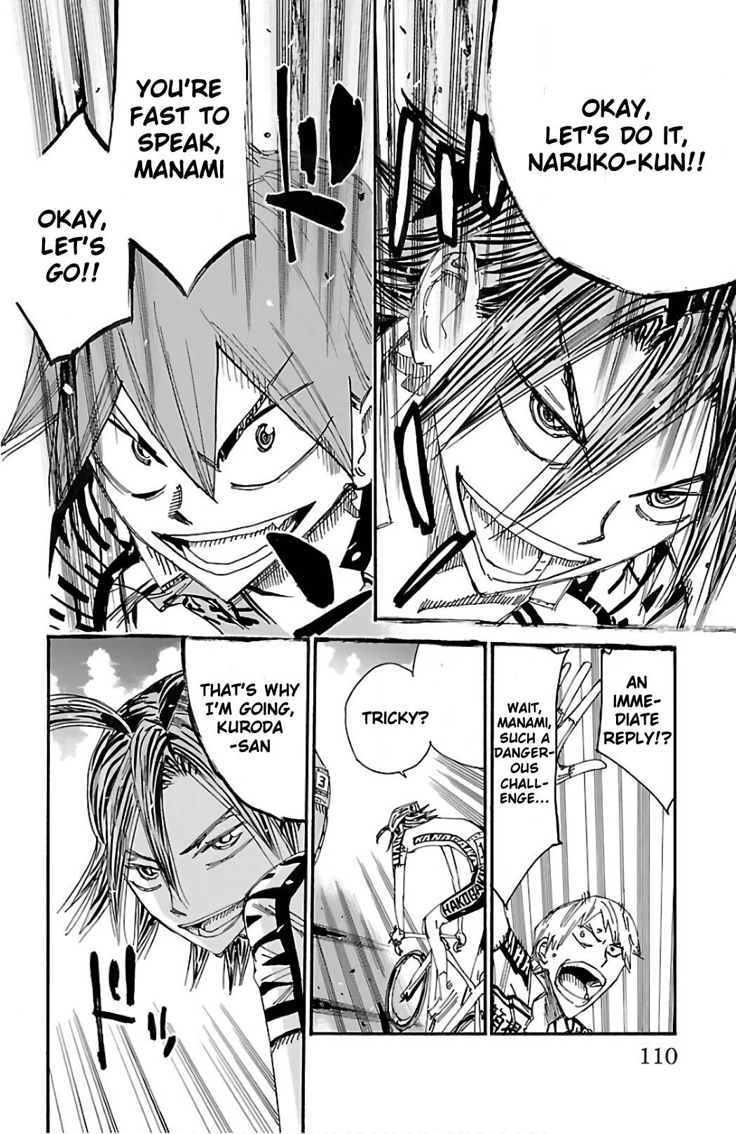 Yowamushi Pedal Chapter 489 page 20 - Chapter 489: Naruko VS Manami