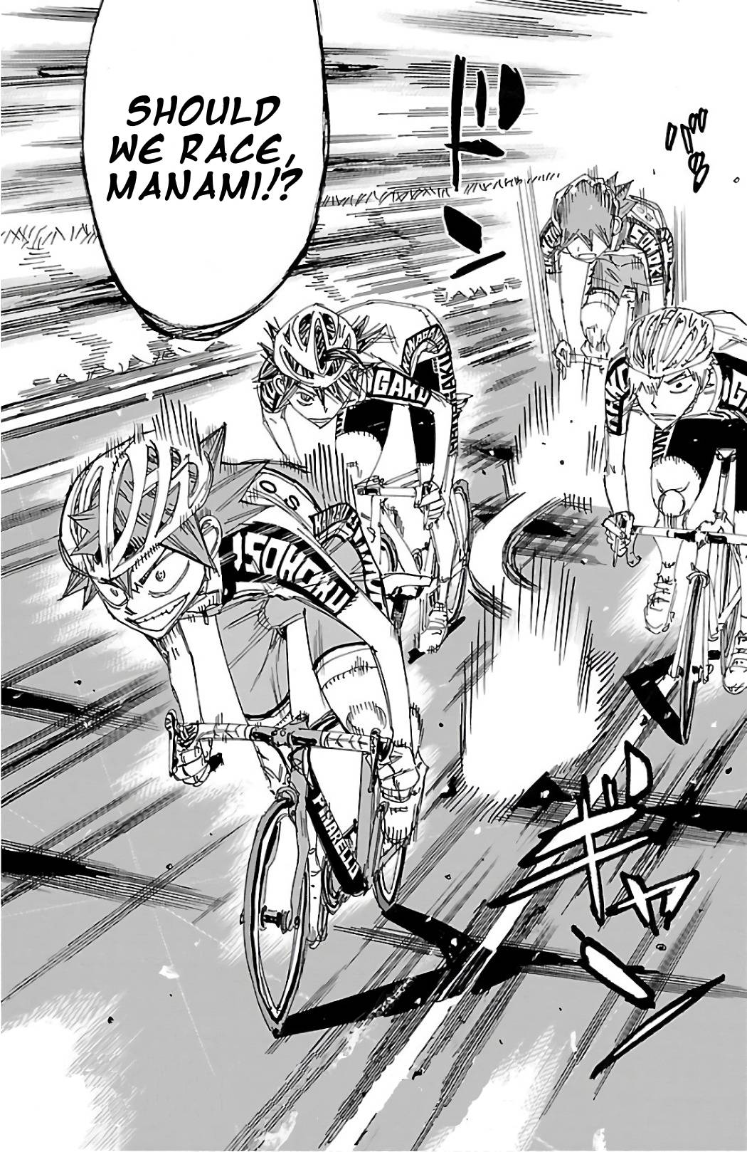 Yowamushi Pedal Chapter 489 page 4 - Chapter 489: Naruko VS Manami