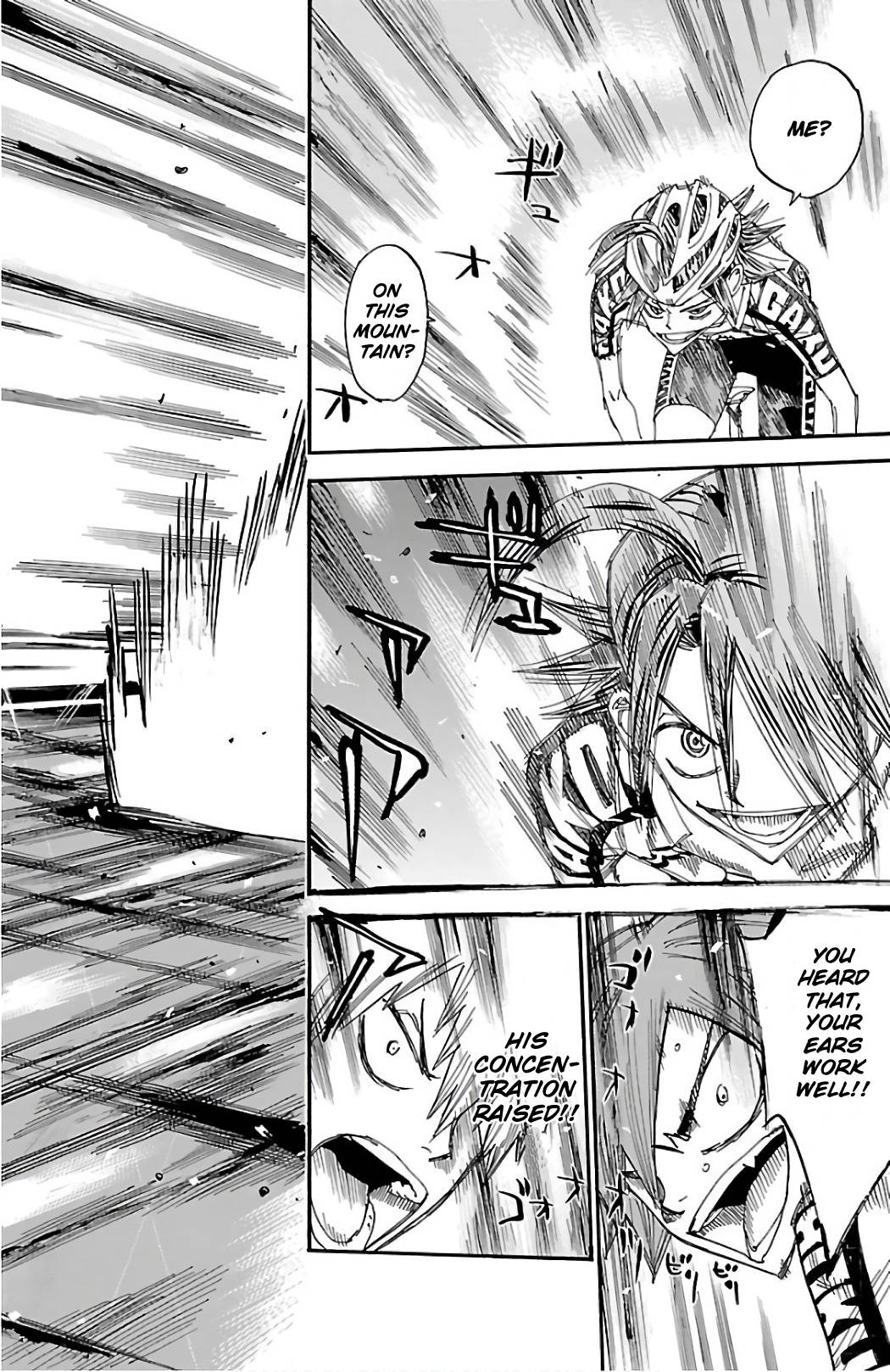 Yowamushi Pedal Chapter 489 page 6 - Chapter 489: Naruko VS Manami
