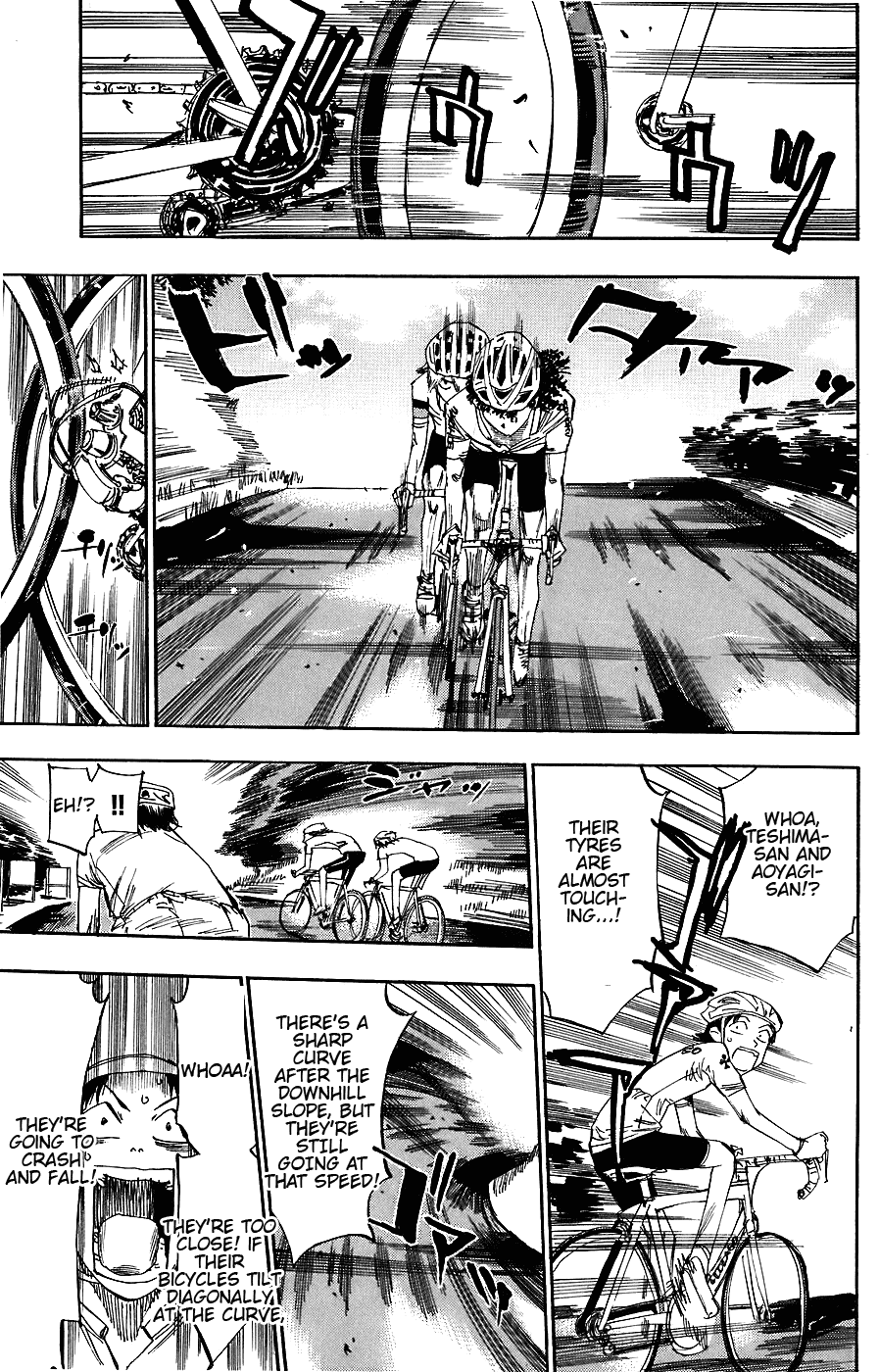 Yowamushi Pedal Chapter 49 page 10 - Chapter 49: 740km