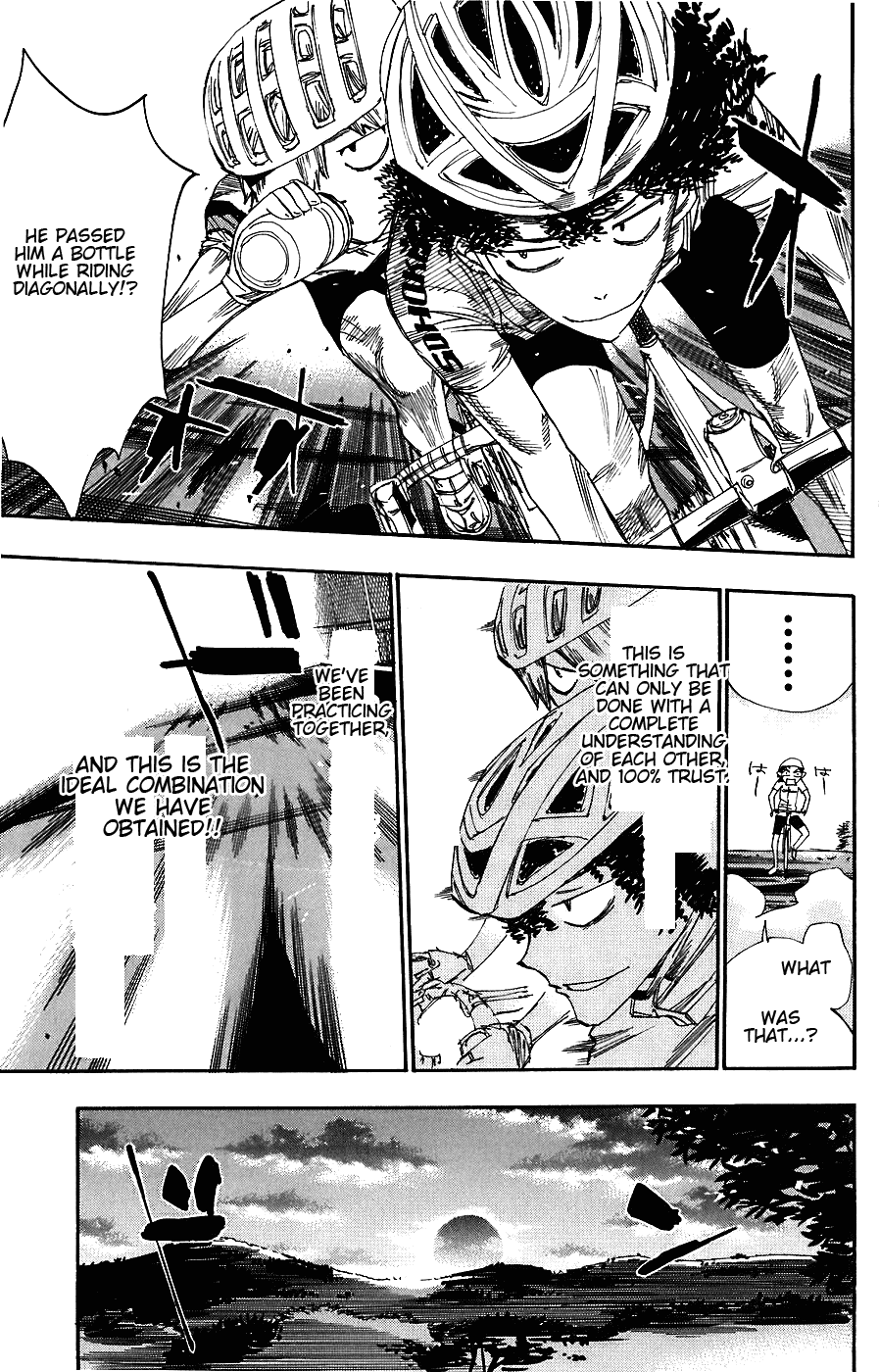 Yowamushi Pedal Chapter 49 page 12 - Chapter 49: 740km