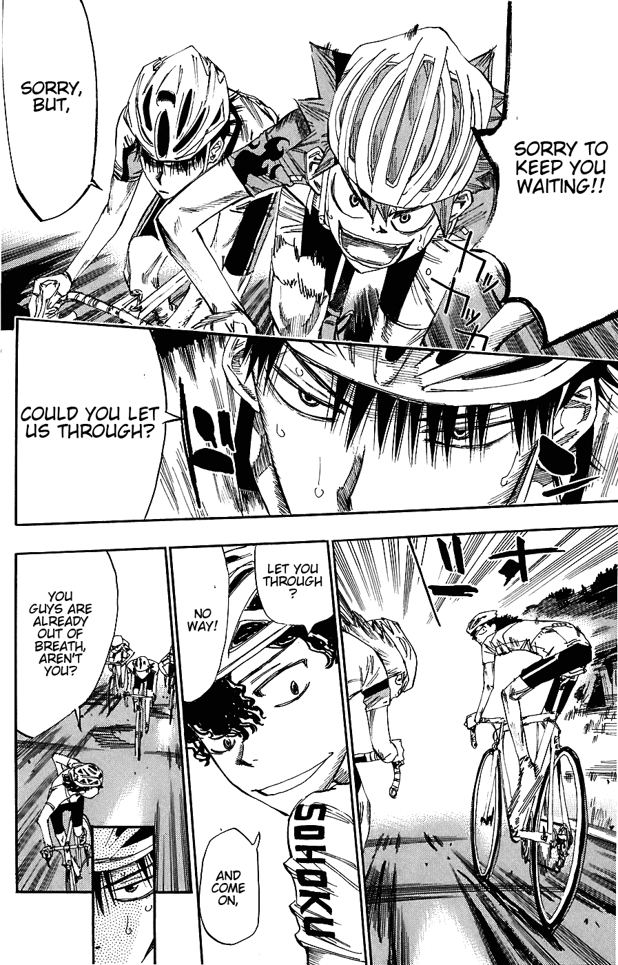 Yowamushi Pedal Chapter 49 page 16 - Chapter 49: 740km