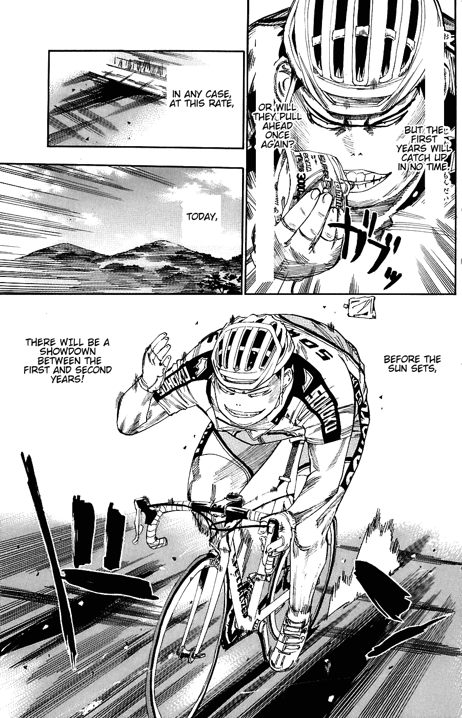 Yowamushi Pedal Chapter 49 page 3 - Chapter 49: 740km