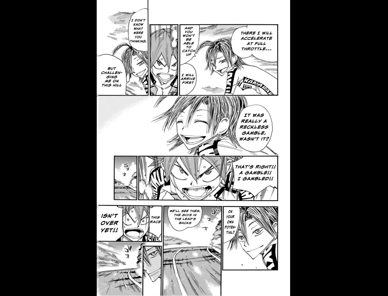 Yowamushi Pedal Chapter 490 page 11 - Chapter 490: Naruko! A dangerous battle