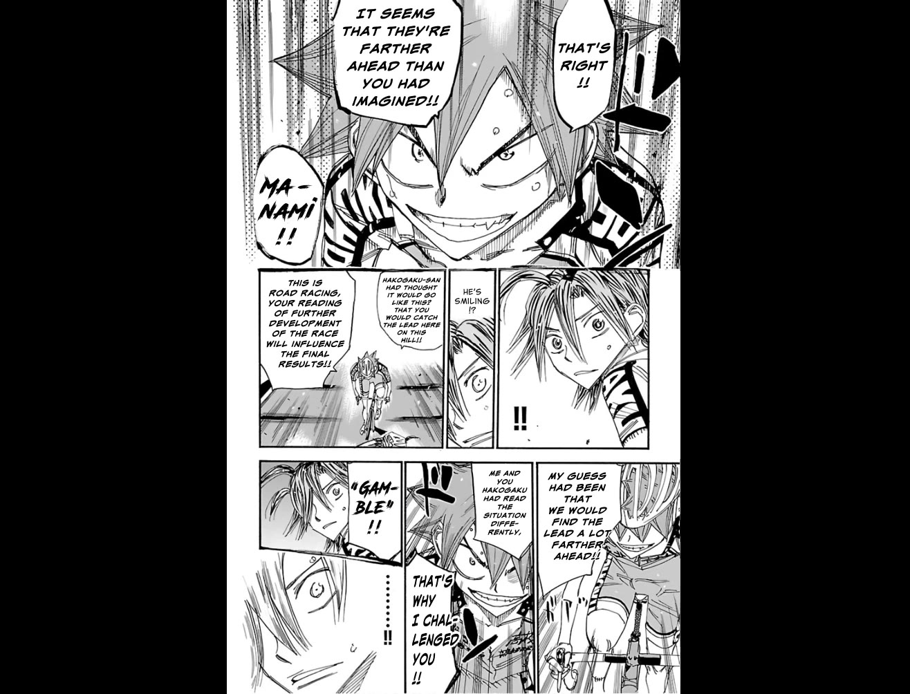 Yowamushi Pedal Chapter 490 page 13 - Chapter 490: Naruko! A dangerous battle