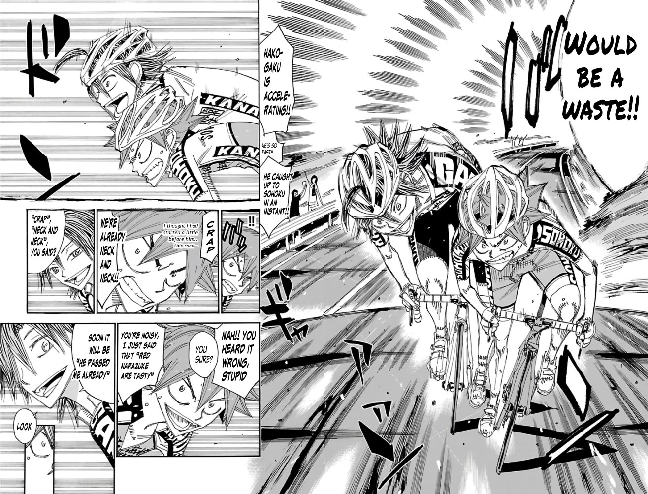 Yowamushi Pedal Chapter 490 page 3 - Chapter 490: Naruko! A dangerous battle